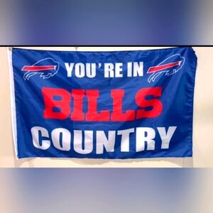 Buffalo Bills Flag Banner 3x5 New